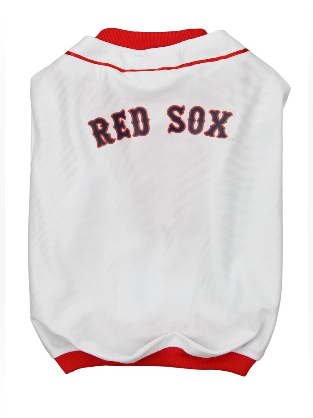 NWT [Sporty K9] Boston Red Sox MLB Baseball Dog Jersey White/Red S M L - Picture 5 of 11